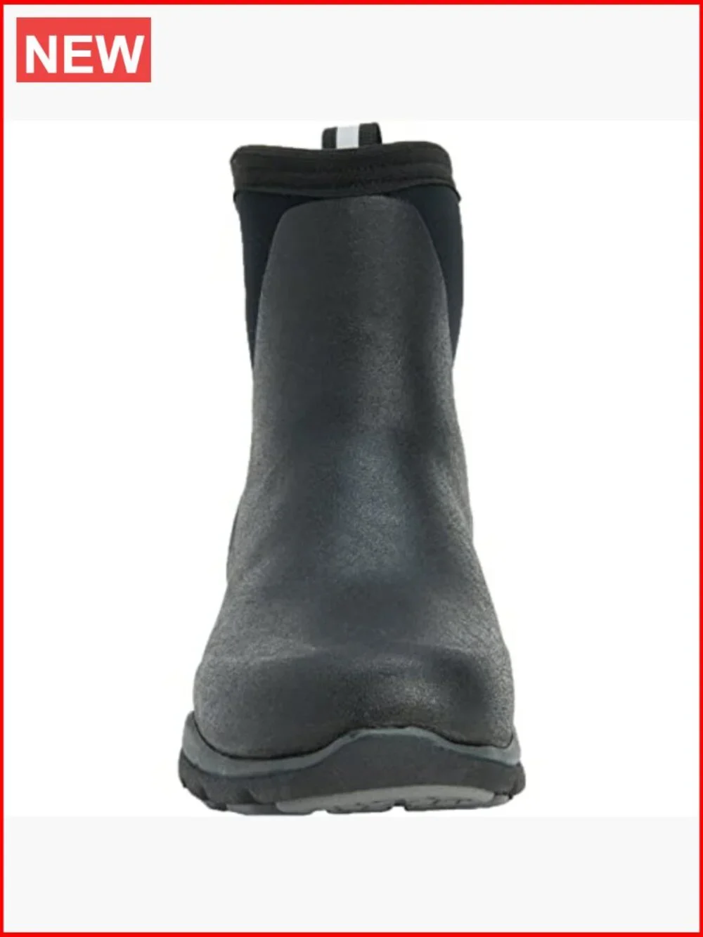 Waterproof Insulated Rubber Snow Boots - Pull On Ankle Boots